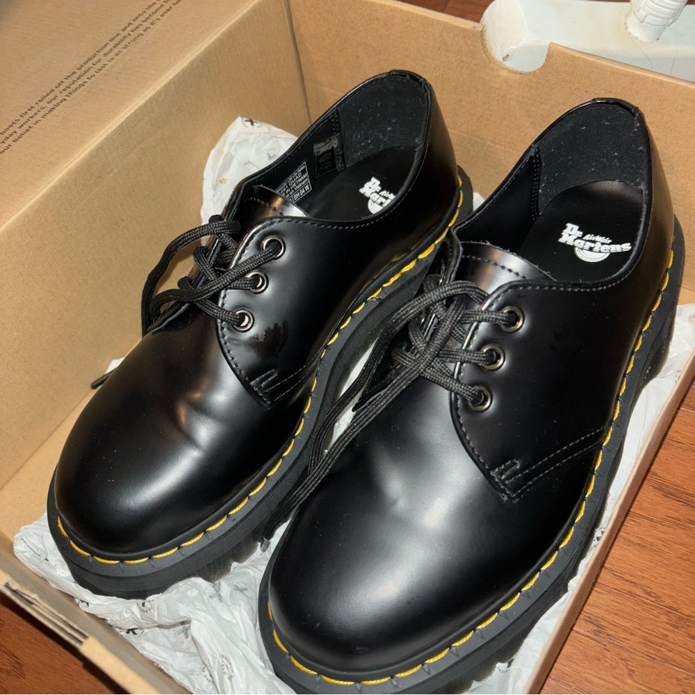 Dr. Marten 1461 Quad Platform Oxfords